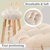 LYLNBYWK Bar Stool Covers Set of 2, Stool Covers Round