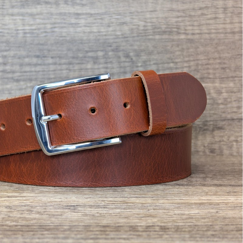 Ashford Ridge Made in England 40mm Full Grain Leather Belt