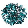 Metallic Cheerleader Cheerleading Pom Poms 6 inch 1 Pair 2