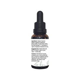 Cayenne Nature's Wonder Cayenne Pepper Extract with dropper 30ml