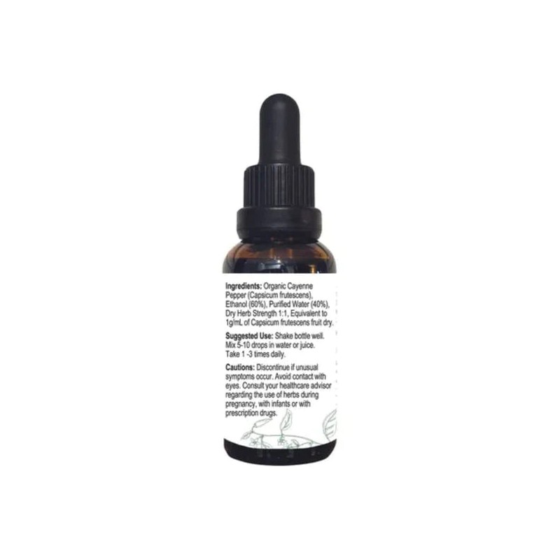 Cayenne Nature's Wonder Cayenne Pepper Extract with dropper 30ml