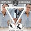 Alvoxcon Wireless Lapel Microphone for Computer, USB lavalier Mic System
