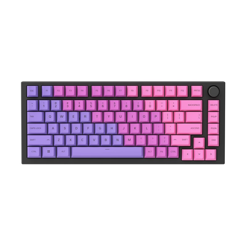 GPBT Dye Sublimated Keycaps (Nebula) - Thick PBT Plastic 114
