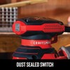 CRAFTSMAN Orbital Sander, 5 inch, 12,000 OPM, 3 Amp, Corded