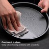 2 Pcs Non-Stick Round Pizza Pan, Deep Thickened Carbon Steel