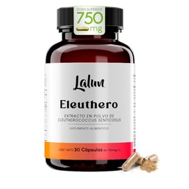 Eleuthero Extracto Orgnico 100 Puro  Raz Adaptgenos Naturales  Cpsulas Veganas de 750mg  30 Cpsulas  Suplementos Alimenticios para Energia y...       