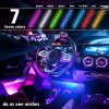 CHUSYYRAY 4X9 5050 RGB LED Strip Under Car Tube Underglow