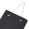 2 Packs Slate Farmouse Hanging Chalkboard Sign,8 x11 Inches -