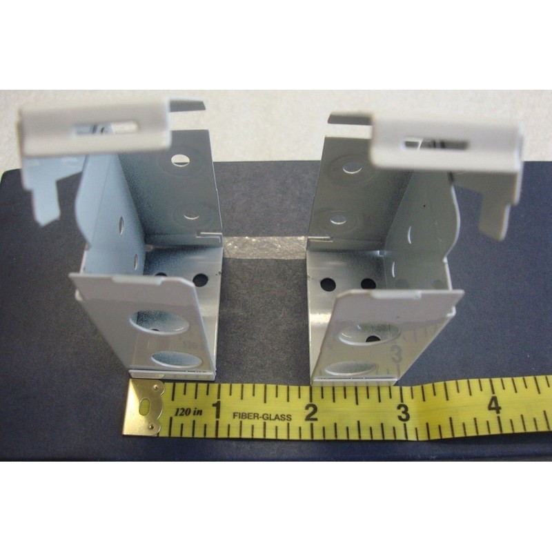 Box Mounting Brackets for 2" Wood Blinds or Faux Wood
