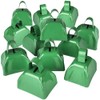 Green Metal Cowbell - 12 Pack