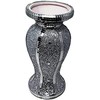 Silver Vase Statue Sparkle Ornament Bling Crushed Diamond Gift |