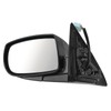TRQ Left Mirror with Heat with Housing Turn Signal Drivers