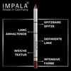 Impala Lip Pencil 222 Deep Berry Wine Creamy Waterproof Long-Wear