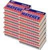 12 Boxes - Matches 250 Count Per Box Strike On