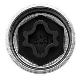 MARJS For Mercedes 304 Replacement Security Master Anti Theft Locking Wheel Nut Key Bolt Remover Tool For Mercedes 304 B66475304