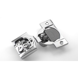 Berta 10-Pack, 5/8 inch Overlay Soft Closing Face Frame Cabinet Hinges, 105 Degree 6-Ways 3-Cam Adjustment Concealed Kitchen Cabinet Door Hinges with Screws (5/8 in. Overlay, 20 Pieces)