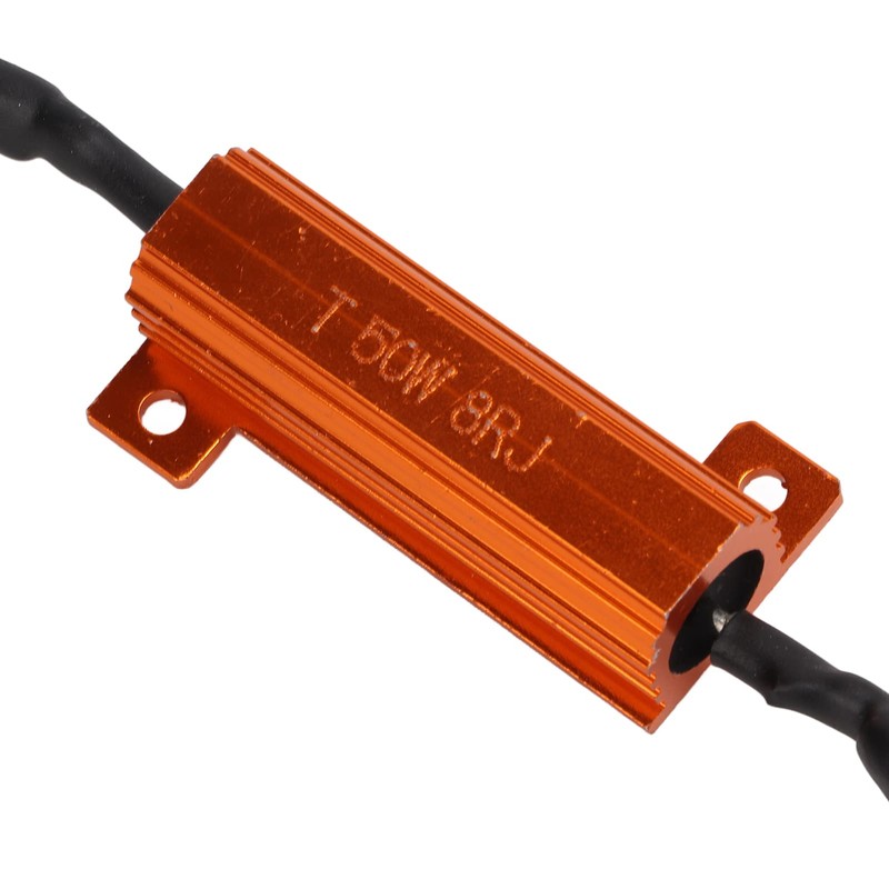 2pcs LED Resistor LED Decoder 50W 8Ω H1 LED Lamp