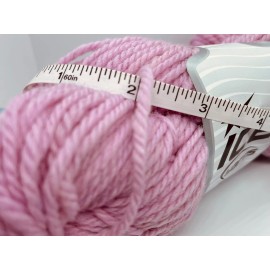 ICE Light Pink Organic Wool Bulky Yarn 78805 Ice Yarns 100gr 131yds