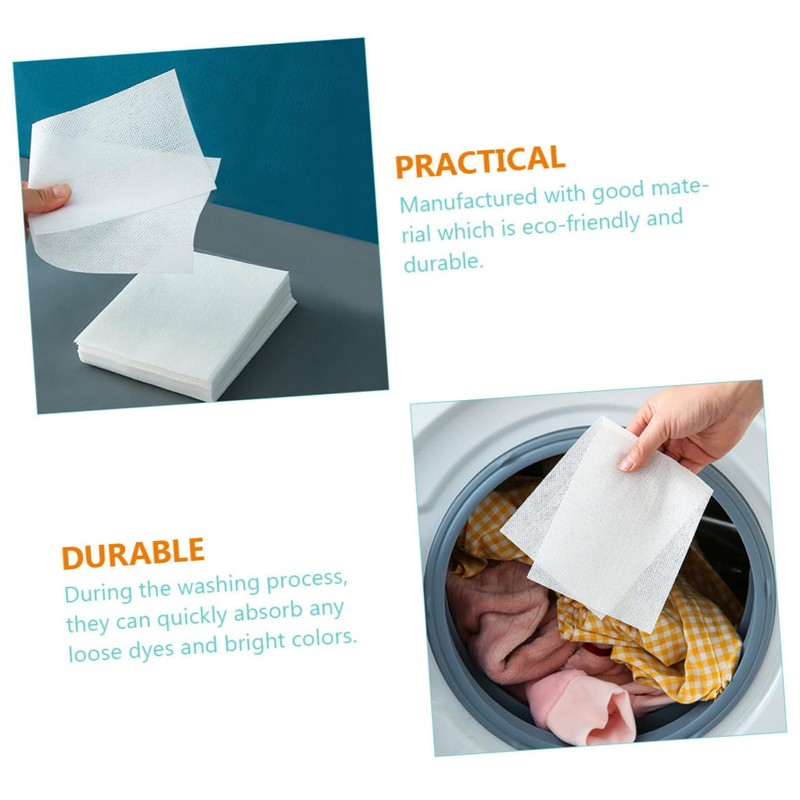 Baluue Cotton Material Laundry Sheets Sheets of Anti-staining Absorbing Film
