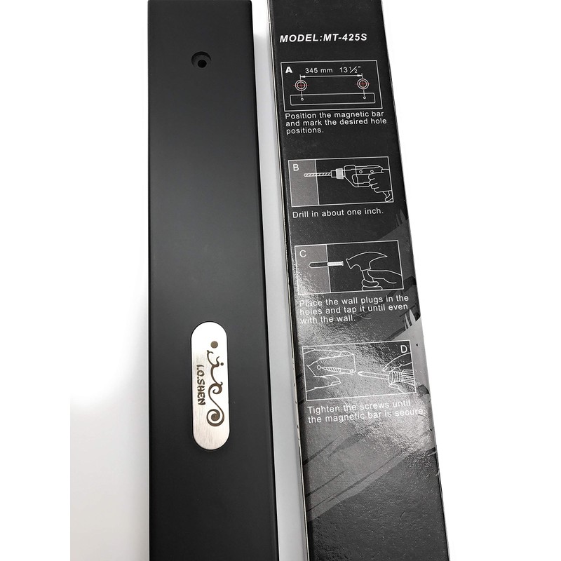 Master Grade I.O. SHEN Magnetic Knife Bar, Magnetic Knife Holder