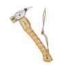 Peg Hammer, Short Hammer, Lightweight, Compact, Camping, Wooden Handle, Chestnut