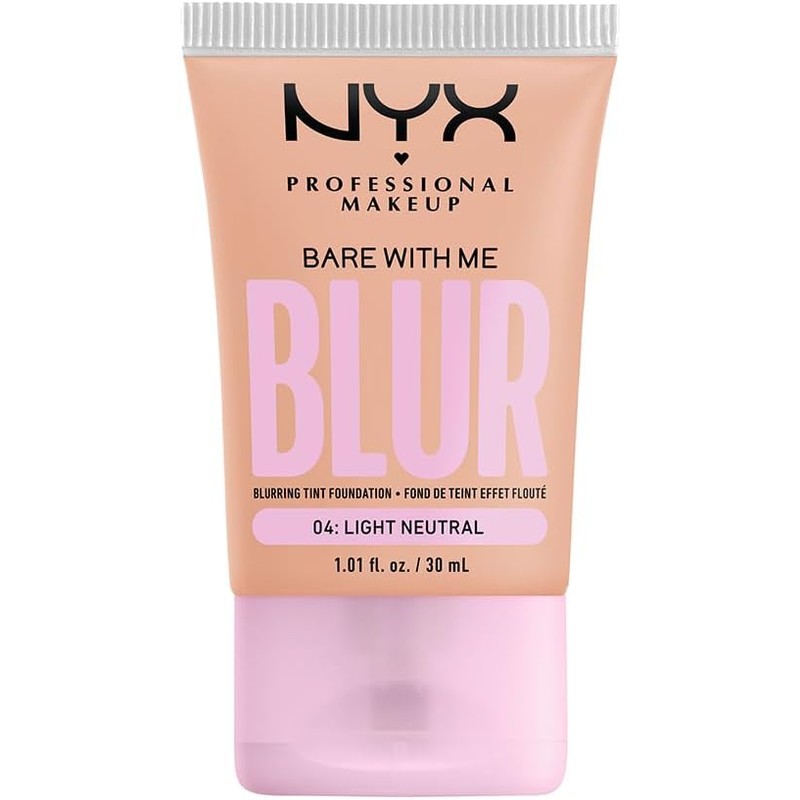 NYX Professional Makeup, Bare With Me Tint Blur, Base Rostro,