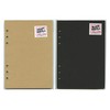 A5 size Kraft/Craft Solid Kraft Paper System Notebook Refill KR3