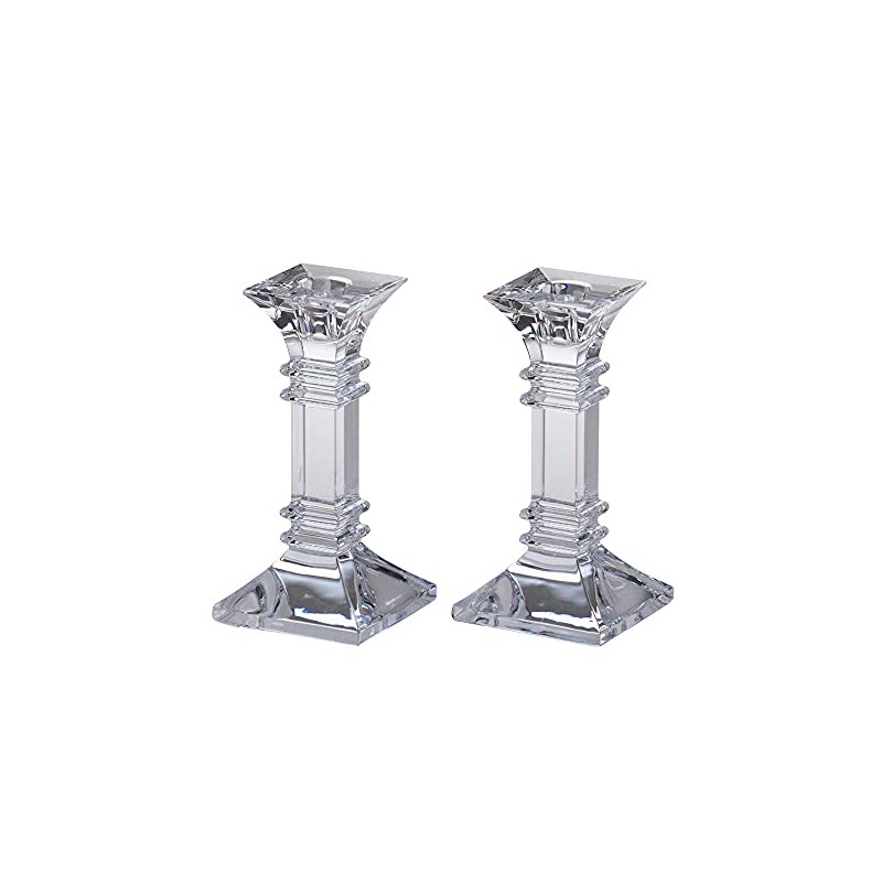Marquis By Waterford Treviso Candlestick, 6", Clear