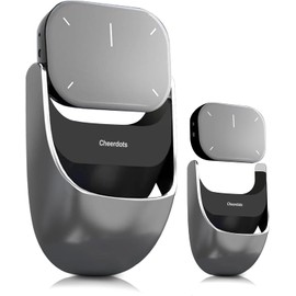 2025 New Wireless Mouse - 2 in 1 Detachable Computer Mouse, Presenter Presentation Pointers Remote with Laser, Ultra-Lightweight, Compatible with PC/Mac/Laptop (No ChatGPT, No Recording, Silver)