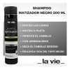 Shampoo Matizador Negro Pinta Canas Obscurece Platina 500 Ml