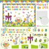 Pasimy Easter Bulletin Board Decorations Set Christian Easter Classroom Decorations