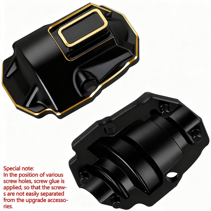 Hcespuos RC Upgrades Parts for 1/18 Red cat Ascent-18 RC