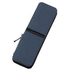 Raymay Fujii FY338K Pencil Case, Patarino S, Navy x Gray