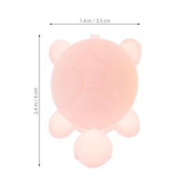 MERRYHAPY Cute Animal Shaped Body Soap 4 Pack Turtle Soap for Boys Girls Handmade Kids Soap Essential Oil for Gentle Skin Care