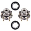 510093 Front Rear Wheel Bearing Hub Assembly for 2011-2015 for