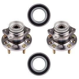 510093 Front Rear Wheel Bearing Hub Assembly for 2011-2015 for Hyundai Elantra 2013-2014 for Hyundai Elantra Coupe 2013-2014 for Hyundai Elantra GT Non ABS 4 Pack