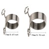 Metal Yarn Guide Knitting Thimble, BENBO 2 Sizes Knitting Thimble