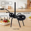 72Pcs Ant Toothpicks, Plastic Ants, Count Fake Ants for Picnic