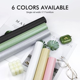 Biyoee Pink Silk Wallpaper Embossed Peel and Stick Wallpaper 17.7 inch X 1200 inchTextured Self-Adhesive Removable Contact Paper Waterproof Vinyl Roll for Bedroom Cabinet Furniture