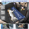 AIEDOULER XL Truck Back Seat Extender for Dogs Hard Bottom,