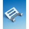 plastik2 10 x Silver Iron Roller Shutter Hooks Hanging Rail