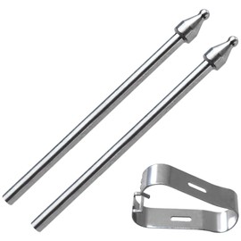HaeKap 2 Pack Titanium Alloy Fine Point Replacement Pencil Nibs Fit for King Write,for Lamy AL-Star-Easy Installation &Smooth Writing