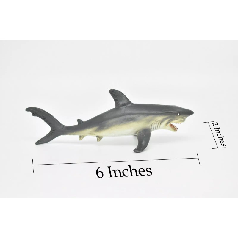 CWG Shark, Great White, Museum Quality Rubber Model, Toy, Figure