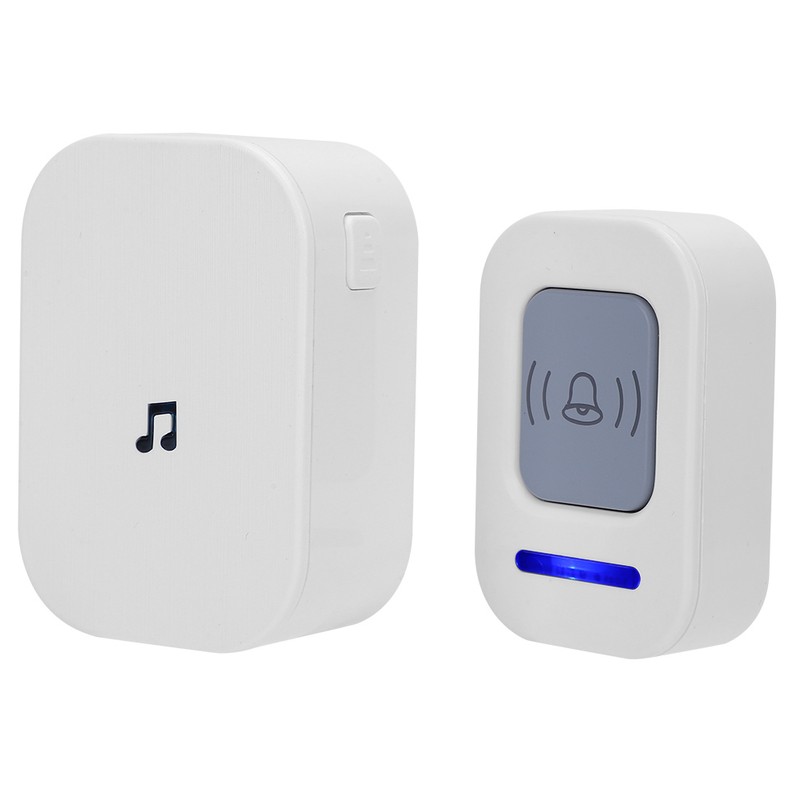 Wireless Intelligent Doorbell Remote 918.6ft Range Waterproof Door Chimes