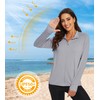 MAGCOMSEN Lightweight Jacket for Women UV Protection Long Sleeve Shirts