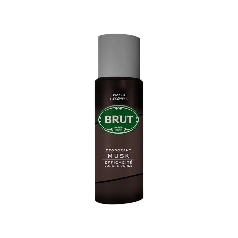 Brut Musk Deodorant Body Spray Long Lasting Fragrance 200ml