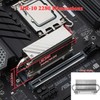 Thermalright HR10 2280 SSD Heatsink Cooling,Double-Sided Heat Sink,4×5mm Heatpipes, with