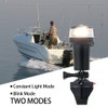 Pactrade Marine Navigation Lights for Boats LED - White Battery