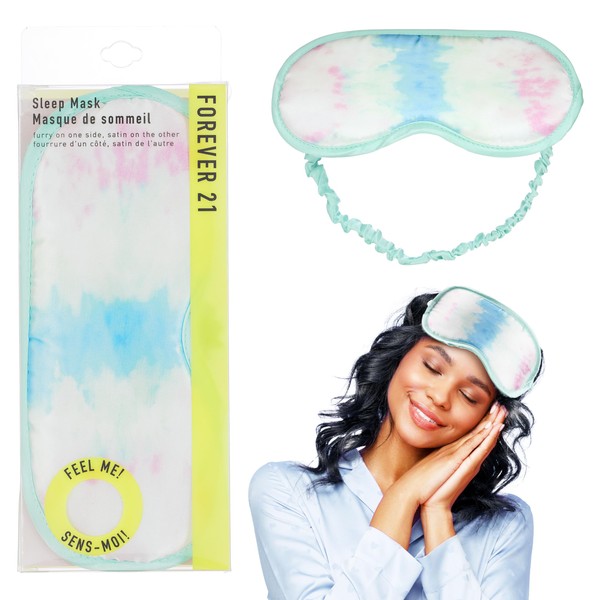 Forever 21 1pc Dual Sided Comfort Sleeping Mask w/Pastel Tie-Dye