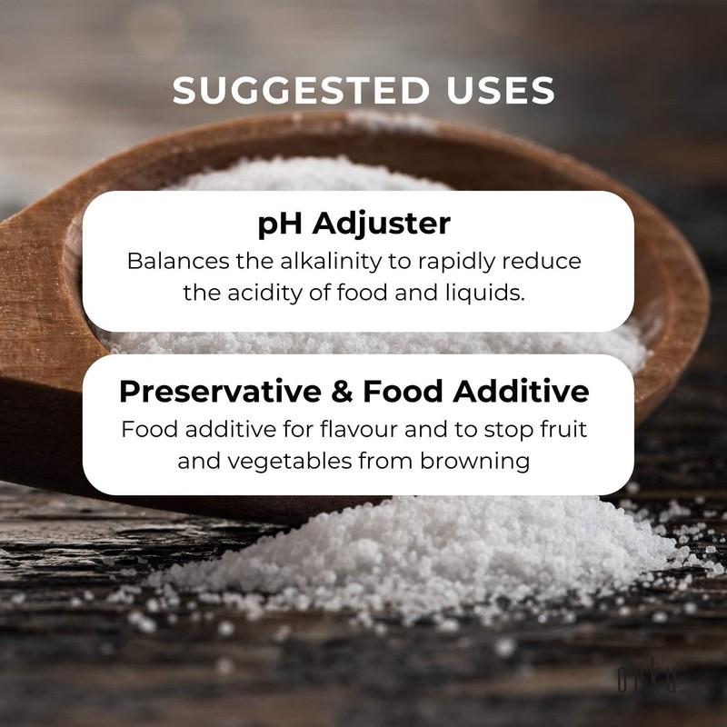 400g Sodium Citrate Powder - Trisodium Food Grade Salt Acid